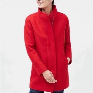 JCrew Red City Fall / Winter Coat. Size 4.